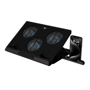 Gamdias Postolje za laptop Gamdias Aether E1-7301 3X120mm/2xUSB-A - Slika 1