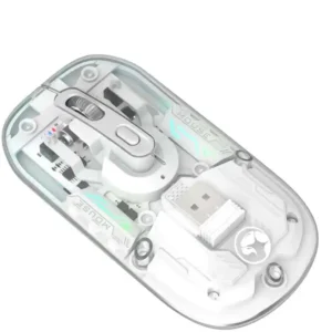 Marvo Bežični gaming miš Marvo Prism M808W Transparent - Slika 2