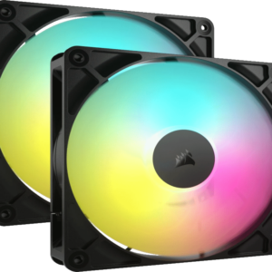 Corsair Ventilator CORSAIR RS140 ARGB/140mm/dual pack/crna - Slika 1