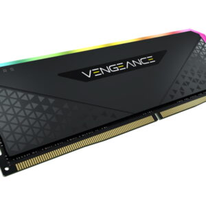 Corsair Memorija CORSAIR VENGEANCE 16GB(1x16GB)/DDR4/3200MHz/C16/1.35V/RGB/crna - Slika 1