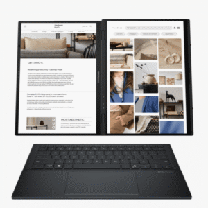 Asus Laptop ASUS ZenBook Duo UX8406CA-PZ005W/WIn11 Home/14" OLED 3K/U9-285H/32TB/2TB/siva - Slika 1