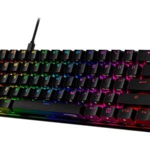 HyperX Tastatura HP HyperX Alloy Origins 60/Mehanicka/Gaming/ HX Red/US/4P5N4AA/crna - Slika 1