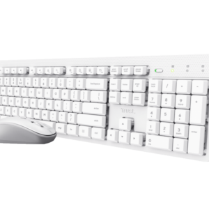 Trust Tastatura+miš TRUST ODY II bežicna /US/bela - Slika 1