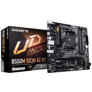 Gigabyte B550M DS3H AC R2 rev. 1.x matična ploča - Slika 3