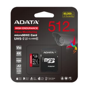 A-Data Memorijska kartica UHS-I U3 MicroSDXC 512GB V30S class 10 + adapter AUSDX512GUI3V30SHA2-RA1 - Slika 5