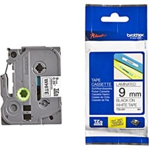 Brother Traka za labeliranje TZ2-221 9mm black on white - Slika 1