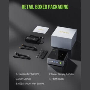 Gmk Tech Mini PC GMK Tech NucBox M7 W11Pro - Slika 5