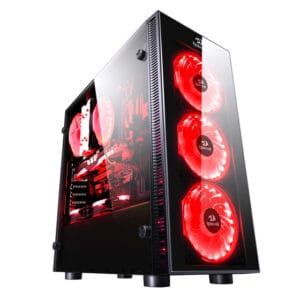 Redragon Sideswipe GC-601 PRO Tempered Glass RGB Gaming Case - Slika 2