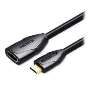 Vention Mini HDMI ekstenzioni kabl 1M - Crni - Slika 1