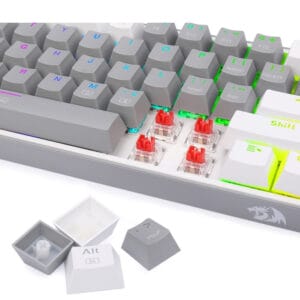 Redragon Fizz Pro Grey/WhiteK616 RGB Wireless/Wired Mechanical Gaming... - Slika 3
