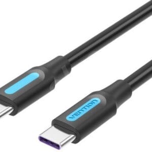 Vention USB Type-C kabl 5A 2m - Crni - Slika 2