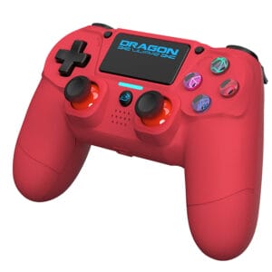 Dragonwar PS4 Dragon Shock 4 Wireless Controller Red - Slika 4