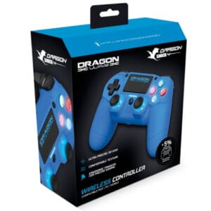 Dragonwar PS4 Dragon Shock 4 Wireless Controller Blue - Slika 2