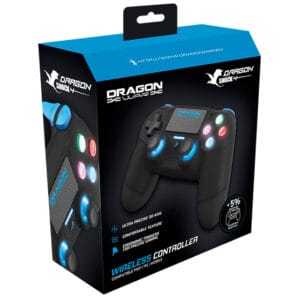 Dragonwar PS4 Dragon Shock 4 Wireless Controller Black - Slika 2