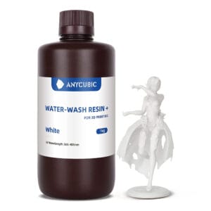 Anycubic Water Washable Resin+ 1KG - White - Slika 1