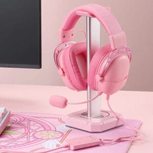 Redragon Aurora Wired Headset Pink - Slika 2