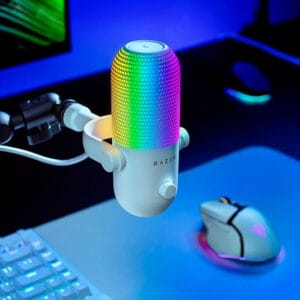 Razer Seiren V3 Chroma - RGB USB Mic - White Edition - FRML - Slika 3