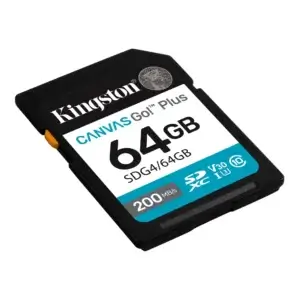Kingston SD Card 64B Kingston SDG4/64GB class 10 200Mbs/100MBs - Slika 2