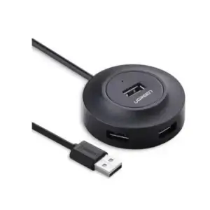 Ugreen USB Hub 4 port Ugreen 2.0 CR106 crni - Slika 1