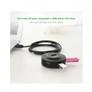 Ugreen USB Hub 4 port Ugreen 2.0 CR106 crni - Slika 2