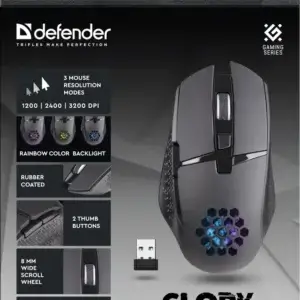 Defender Bežični miš Defender Glory GM-514 3200 DPI - Slika 4