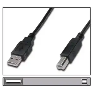 Assmann Kabl USB A-M/B-M Linkom 3m 2.0 Print - Slika 1