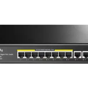 Cudy Svič 10/100/1000 10-port Cudy GS1010PE 8 Gbit PoE+ port/2 Gbit Uplink porta 120W - Slika 1