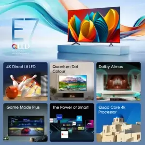 Hisense SMART QLED TV 50 Hisense 50E7NQ 3840x2160/UHD/4K/DVB-T2/S2/C - Slika 3