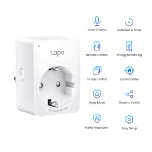 Tp-Link Pametna uticnicar TP-LINK Tapo P110(2-pack) Wi-Fi/2,4Ghz/Max... - Slika 1