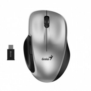 Genius Ergo 8200S USB Tip C Bežični srebrni miš - Slika 1