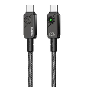 Remax Kabl Swift Fast charging braided data cable 1.2M C36 65W(C-C... - Slika 3