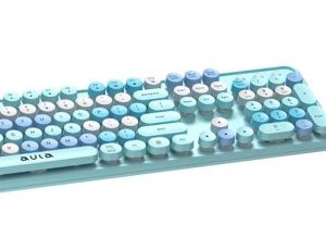 Aula Tastatura i mis Aula AC306 Blue combo, bezicna 2.4G - Slika 4