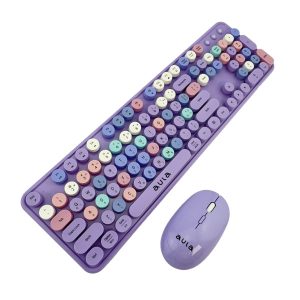 Aula Tastatura i mis Aula AC306 Purple combo, bezicna 2.4G - Slika 1