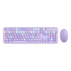 Aula Tastatura i mis Aula AC306 Purple combo, bezicna 2.4G - Slika 2
