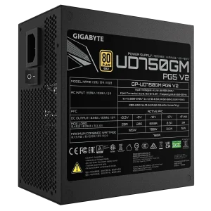 Gigabyte Napajanje GIGABYTE GP-UD750GM PG5 V2 750W/ATX/80+Gold/crna - Slika 3