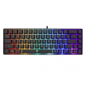 White Shark Tastatura White Shark RONIN TKL/Membranska/RGB/Crna/US - Slika 1