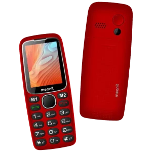 Meanit Mobilni telefon Meanit Senior 10 plus crveni - Slika 2