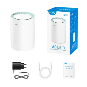 Cudy Whole Home Wi-Fi Gigabit Mesh System Cudy M1300 AC1200 Dual Band(3-Pack) - Slika 2