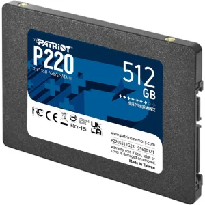 Patriot SSD 2.5 SATA3 512GB Patriot P220 550MBs/500MBs P220S512G25 - Slika 2
