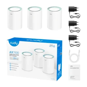 Cudy Whole Home Wi-Fi 6 Gigabit Mesh System Cudy M1500 AX1500 Du... - Slika 2