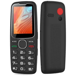 Meanit Mobilni telefon Meanit Senior 10 plus crni - Slika 1