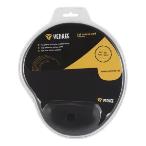 Yenkee Podloga za miš ergonomska Yenkee YPM 4000BK Gel crna - Slika 3