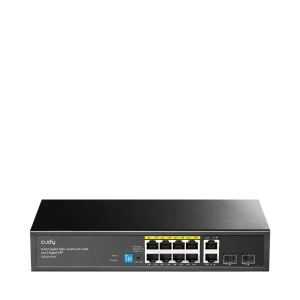 Cudy Svič 10/100/1000 10-port Cudy GS1010PS2/8 PoE+/2x Uplink/2x ... - Slika 1