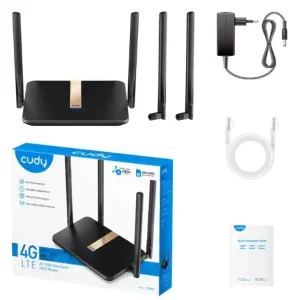 Cudy Wireless ruter Cudy LT500D 4G LTE AC1200 CPE 4+5Ghz, 1W/4LAN... - Slika 4