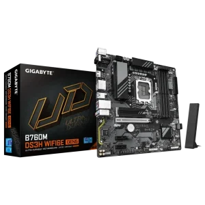 Gigabyte Maticna ploca 1700 Gigabyte B760M DS3H WIFI6E Gen5 DDR5 HDMI... - Slika 1