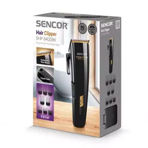 Sencor Mašinica za šišanje Sencor SHP 8400BK/punjiva/8 nastavaka - Slika 3