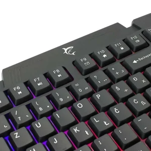 White Shark Tastatura White Shark DAKOTA Full Layout/RGB/Membranska/Crna... - Slika 2