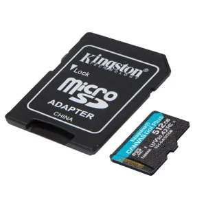 Kingston Micro SD Card 512GB Kingston+SD adapter SDCG4/512GB - 200/1... - Slika 2