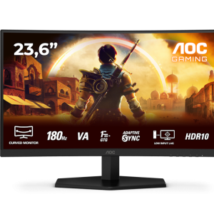 AOC Monitor AOC C24G42E 23.6"/VA,zakrivljen/1920X1080/180Hz/4 ms... - Slika 1