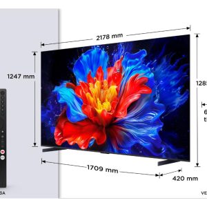 TCL Televizor TCL 98P8K/QLED/98"/4K UHD/144Hz/Google TV/crna - Slika 1